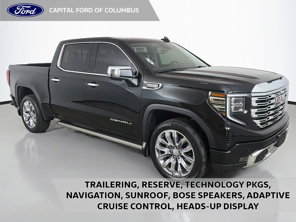Used 2023 GMC Sierra 1500 Denali w/ Denali Reserve Package AWD/4WD 360° Tour