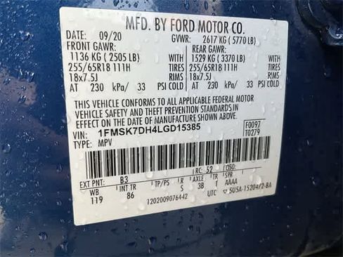 Used 2020 Ford Explorer XLT image 27