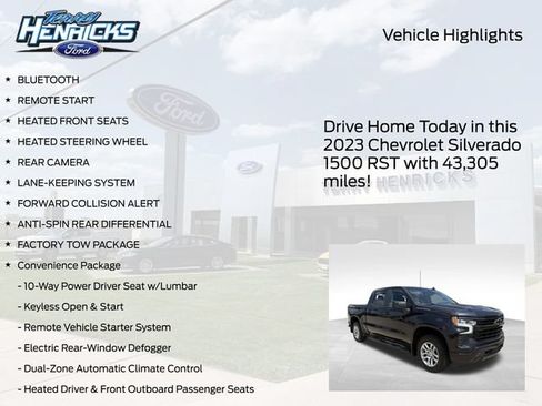 Used 2023 Chevrolet Silverado 1500 RST AWD/4WD image 4