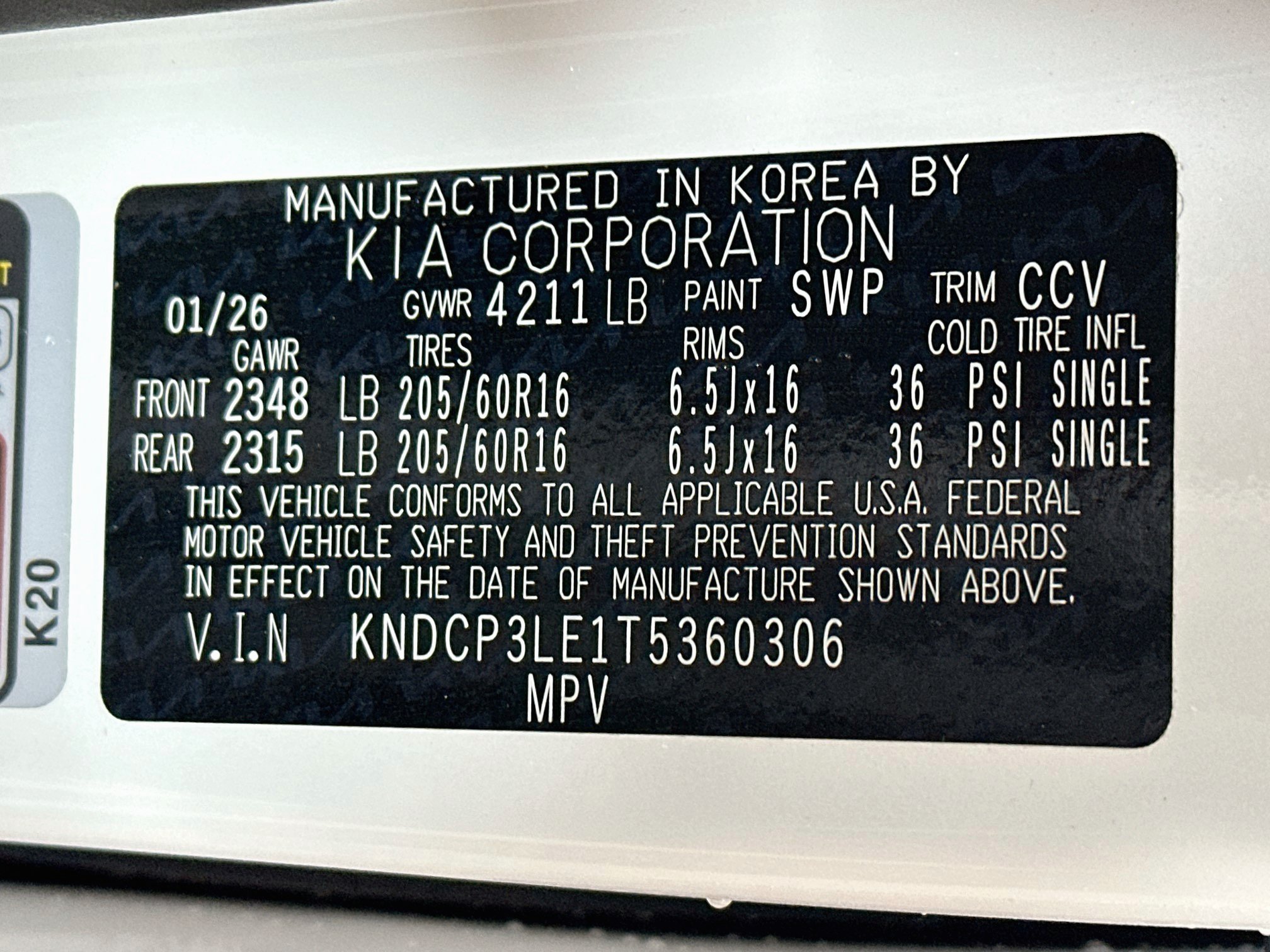Certified 2026 Kia Niro LX FWD image 29