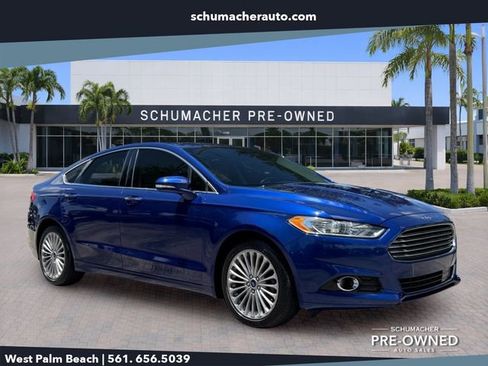 Used 2016 Ford Fusion Titanium FWD image 1