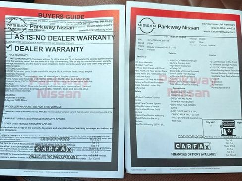Used 2017 Nissan Rogue SL w/ SL Premium Package AWD/4WD image 35
