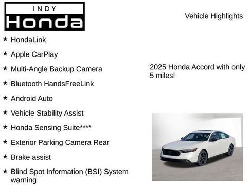 New 2025 Honda Accord Sport image 7