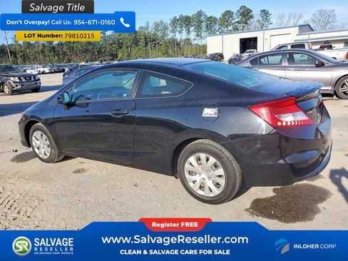 Used 2012 Honda Civic LX image 3