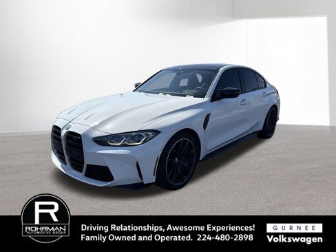 Used 2021 BMW M3 Competition RWD image 1