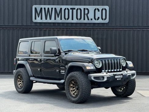 Used 2019 Jeep Wrangler Unlimited Sahara AWD/4WD image 1