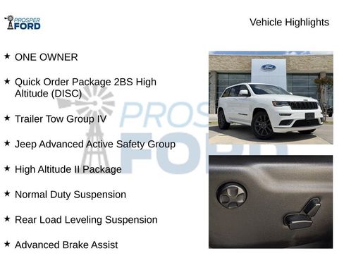 Used 2018 Jeep Grand Cherokee High Altitude RWD image 5