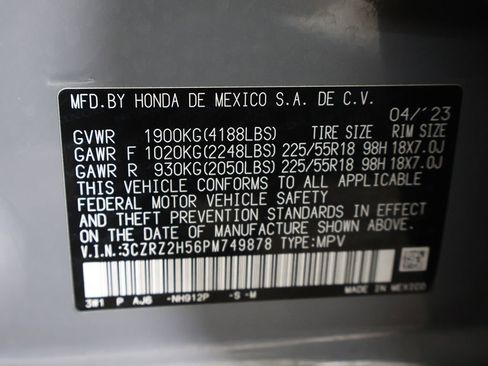 Used 2023 Honda HR-V Sport image 47