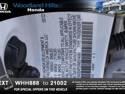 Used 2022 Honda Insight EX image 26