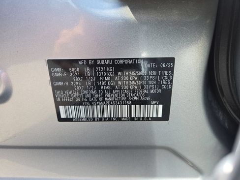 Used 2025 Subaru Ascent Limited AWD/4WD image 33