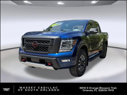Used 2024 Nissan Titan PRO-4X w/ Pro-4x Convenience Package AWD/4WD image 1