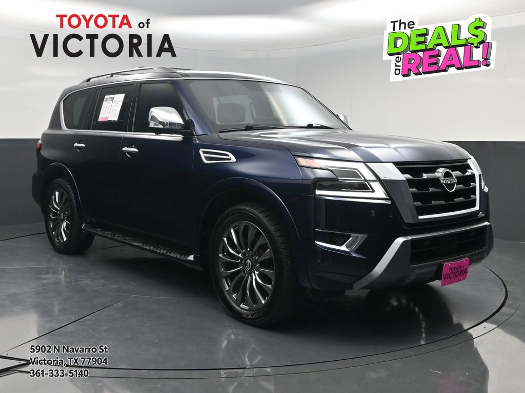 Used 2023 Nissan Armada Platinum w/ Cargo Package RWD image 1