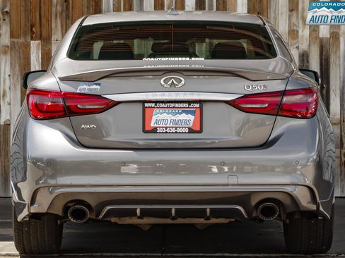 Used 2019 INFINITI Q50 Red Sport 400 w/ Proactive Package AWD/4WD image 5