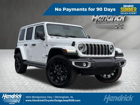 Used 2025 Jeep Wrangler Unlimited Sahara AWD/4WD image 1