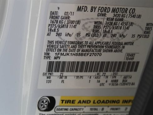 Used 2011 Ford Expedition EL XLT image 17