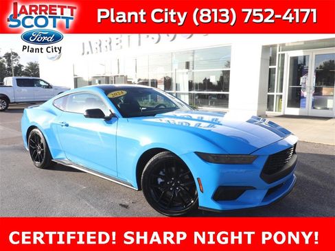 Certified 2024 Ford Mustang EcoBoost image 1