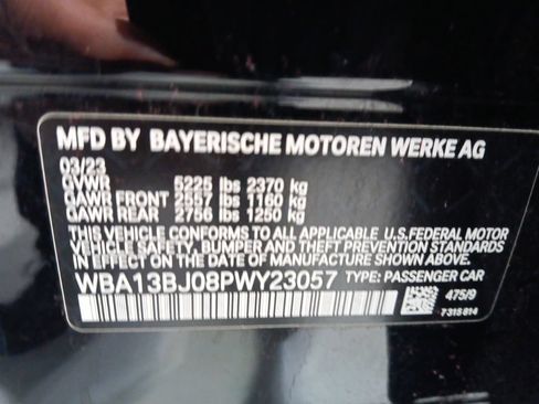 Certified 2023 BMW 530i xDrive w/ Convenience Package AWD/4WD image 3