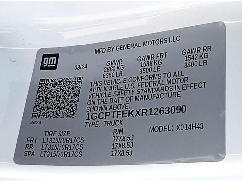Used 2024 Chevrolet Colorado ZR2 w/ ZR2 Bison Edition AWD/4WD image 32
