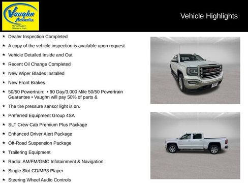 Used 2018 GMC Sierra 1500 SLT AWD/4WD image 2