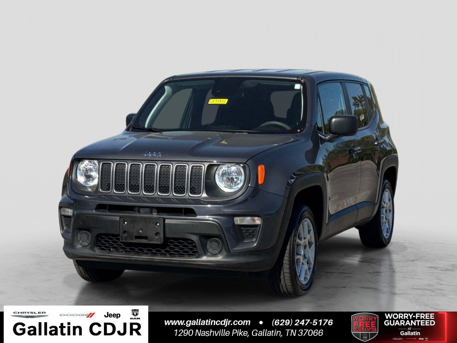 Certified 2023 Jeep Renegade Latitude AWD/4WD image 1