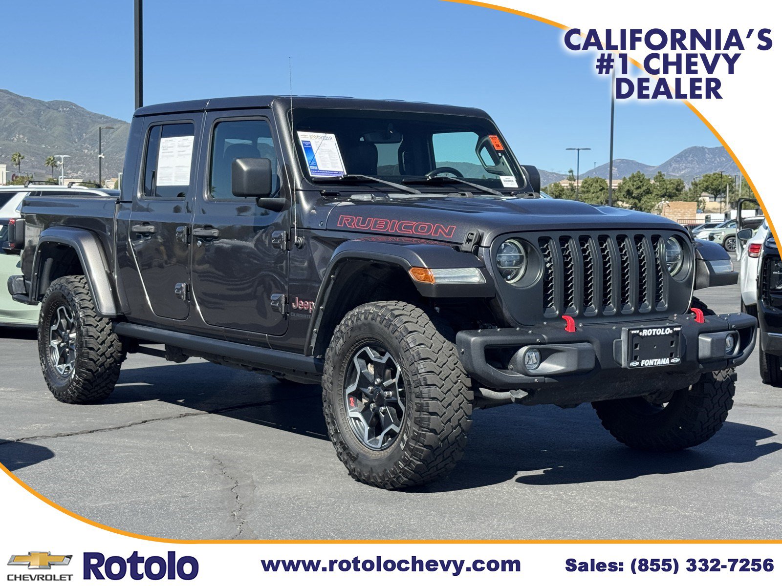 Used 2022 Jeep Gladiator Rubicon w/ Dual Top Group AWD/4WD image 1