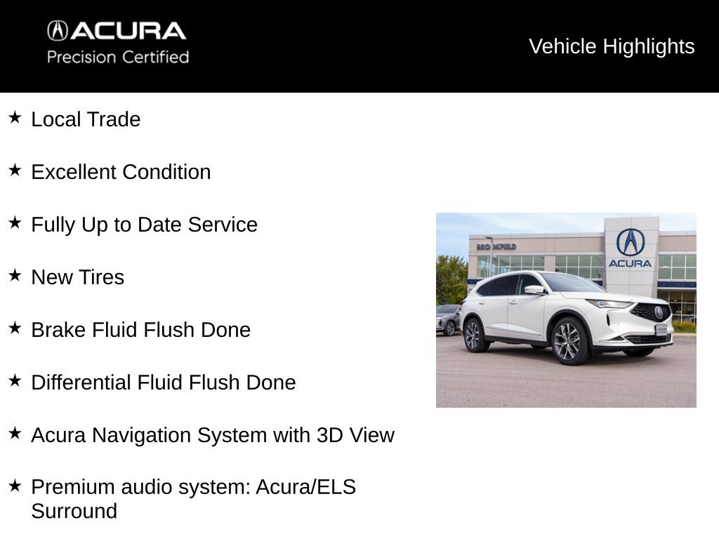Certified 2024 Acura MDX w/ Technology Package AWD/4WD image 5