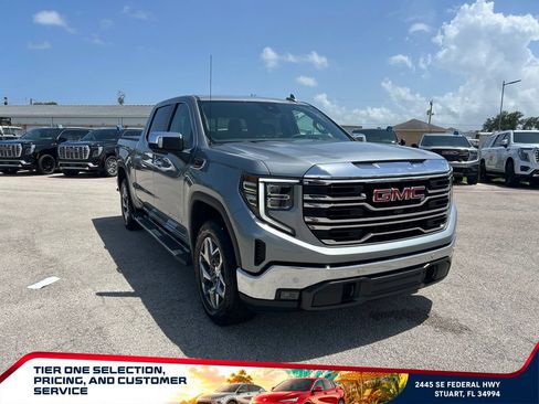 Certified 2025 GMC Sierra 1500 SLT w/ SLT Premium Package AWD/4WD image 3