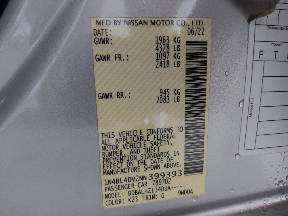 Used 2022 Nissan Altima 2.5 SV FWD image 33