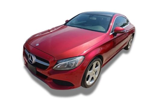Used 2017 Mercedes-Benz C 300 4MATIC Coupe w/ Surround View Package image 1