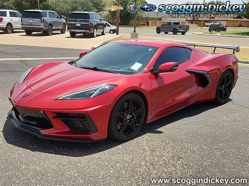 Certified 2021 Chevrolet Corvette Stingray Premium Cpe w/ Z51 Performance Package RWD image 1