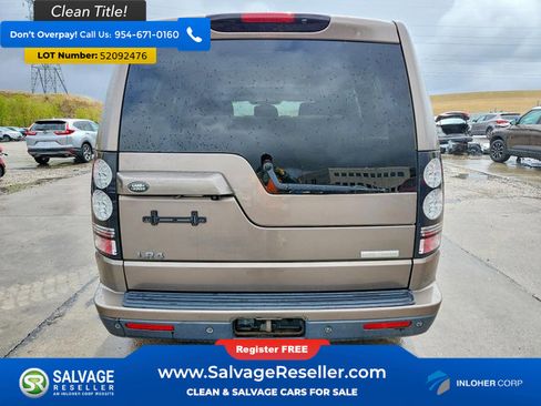 Used 2016 Land Rover LR4 HSE LUX AWD/4WD image 8