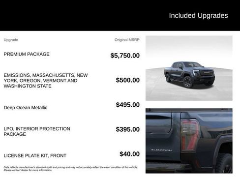 New 2026 GMC Sierra EV Elevation w/ Premium Package AWD/4WD image 5