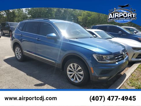 Used 2018 Volkswagen Tiguan SE w/ Front Fog Lights Package FWD image 1
