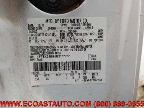 Used 2011 Ford F350 XL w/ Snow Plow Prep Pkg image 10