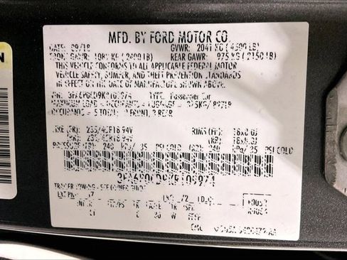 Used 2019 Ford Fusion SEL image 45