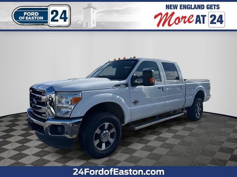 Used 2015 Ford F350 Lariat w/ Snow Plow Prep Package image 1