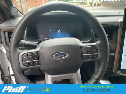 Used 2023 Ford F150 Lightning Lariat w/ Tow Technology Package AWD/4WD image 32