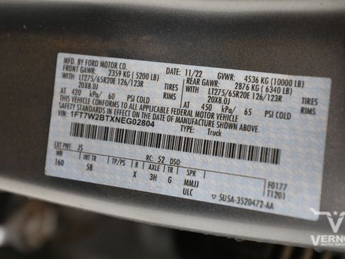 Used 2022 Ford F250 Lariat w/ Lariat Ultimate Package AWD/4WD image 13