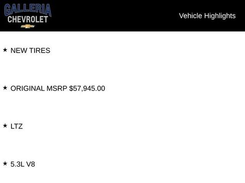 Used 2013 Chevrolet Tahoe LTZ RWD image 5
