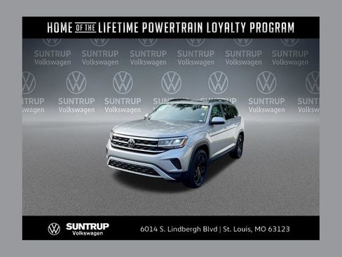Used 2022 Volkswagen Atlas SE w/ Panoramic Sunroof Package FWD image 1