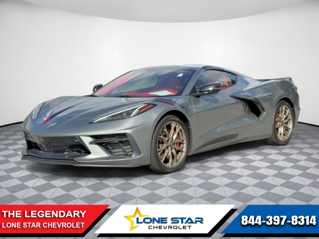 Used 2023 Chevrolet Corvette Stingray Premium Cpe w/ Z51 Performance Package RWD image 1