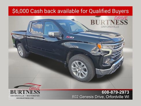 New 2026 Chevrolet Silverado 1500 LTZ w/ LTZ Premium Package AWD/4WD image 1