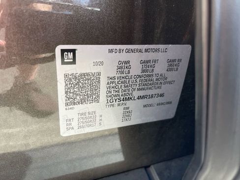 Used 2021 Cadillac Escalade ESV Premium Luxury Platinum image 42