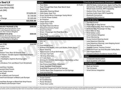 Used 2023 Kia Soul LX w/ Option Group 015 FWD image 19
