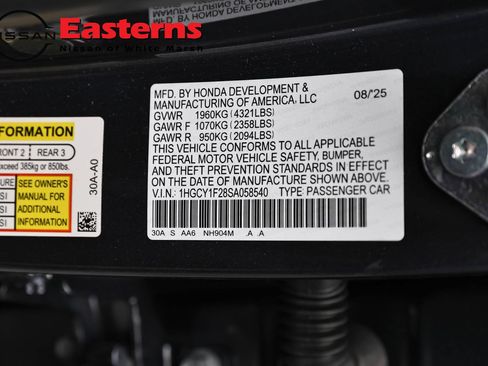 Used 2025 Honda Accord LX image 32
