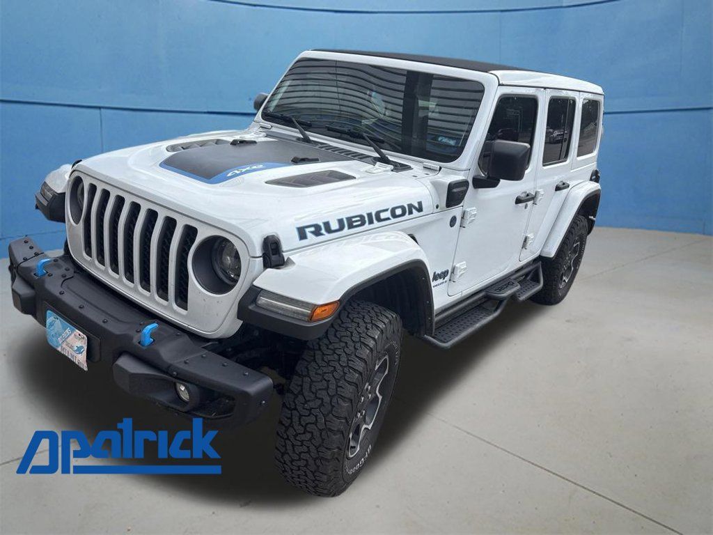 Used 2023 Jeep Wrangler Unlimited Rubicon 4xe w/ Steel Bumper Group AWD/4WD image 1