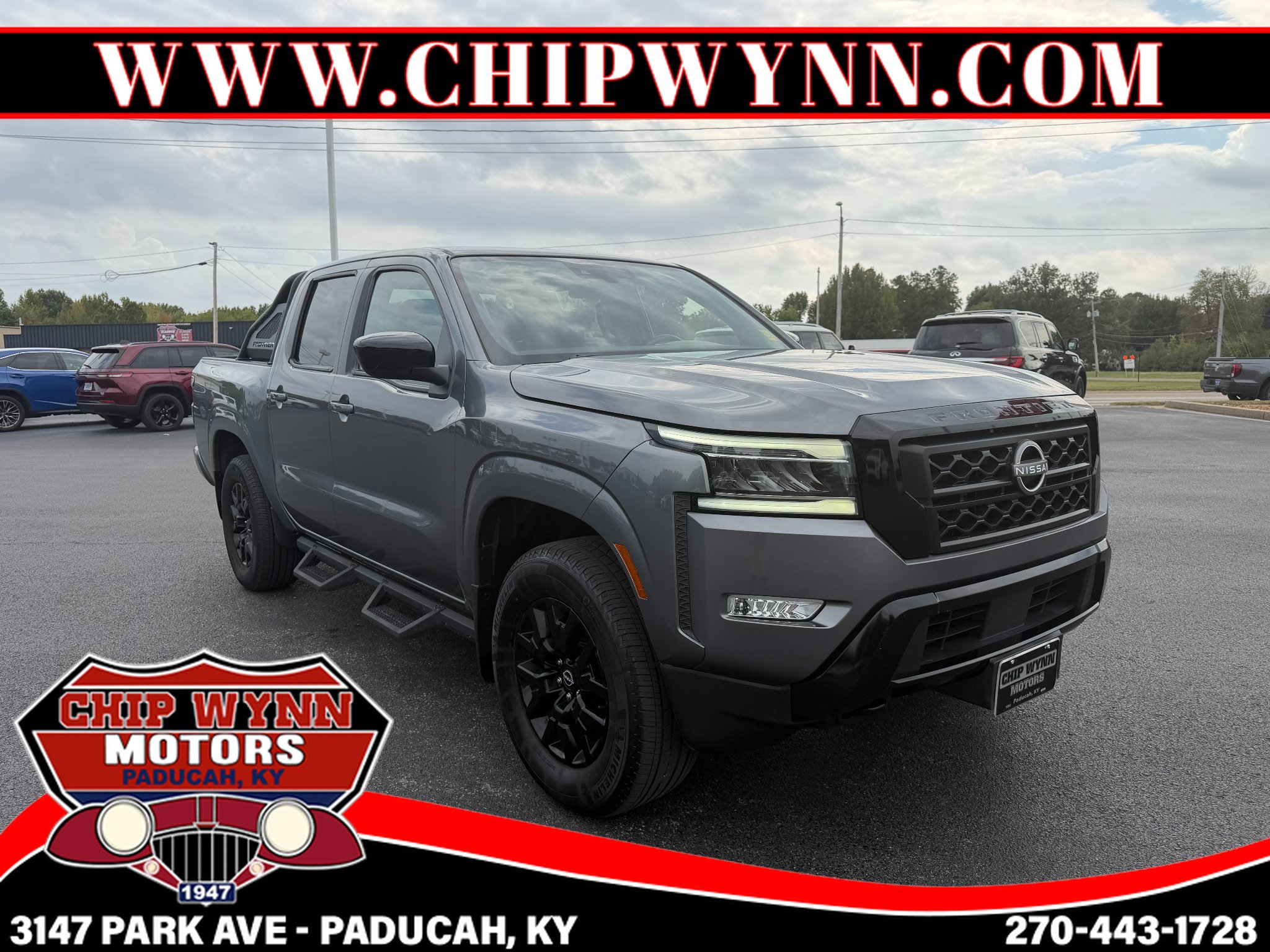 Used 2023 Nissan Frontier SV w/ Midnight Edition Package AWD/4WD image 1