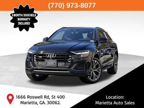 Used 2021 Audi Q8 Premium w/ Black Optic Package image 1