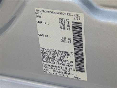 Used 2022 Nissan Altima 2.5 SV image 21