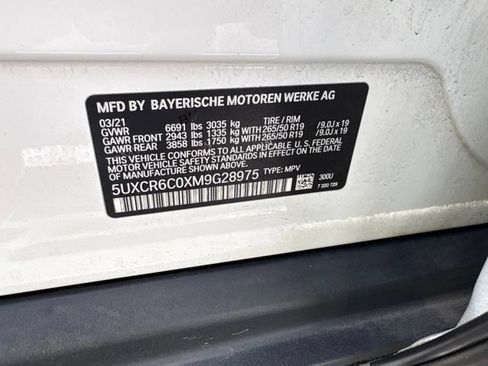 Used 2021 BMW X5 xDrive40i w/ Convenience Package AWD/4WD image 10